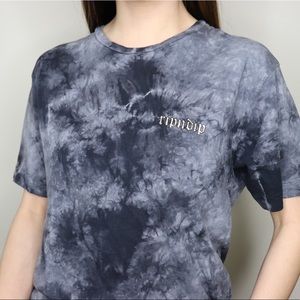 RIPNDIP Tie Dye Purple Shirt